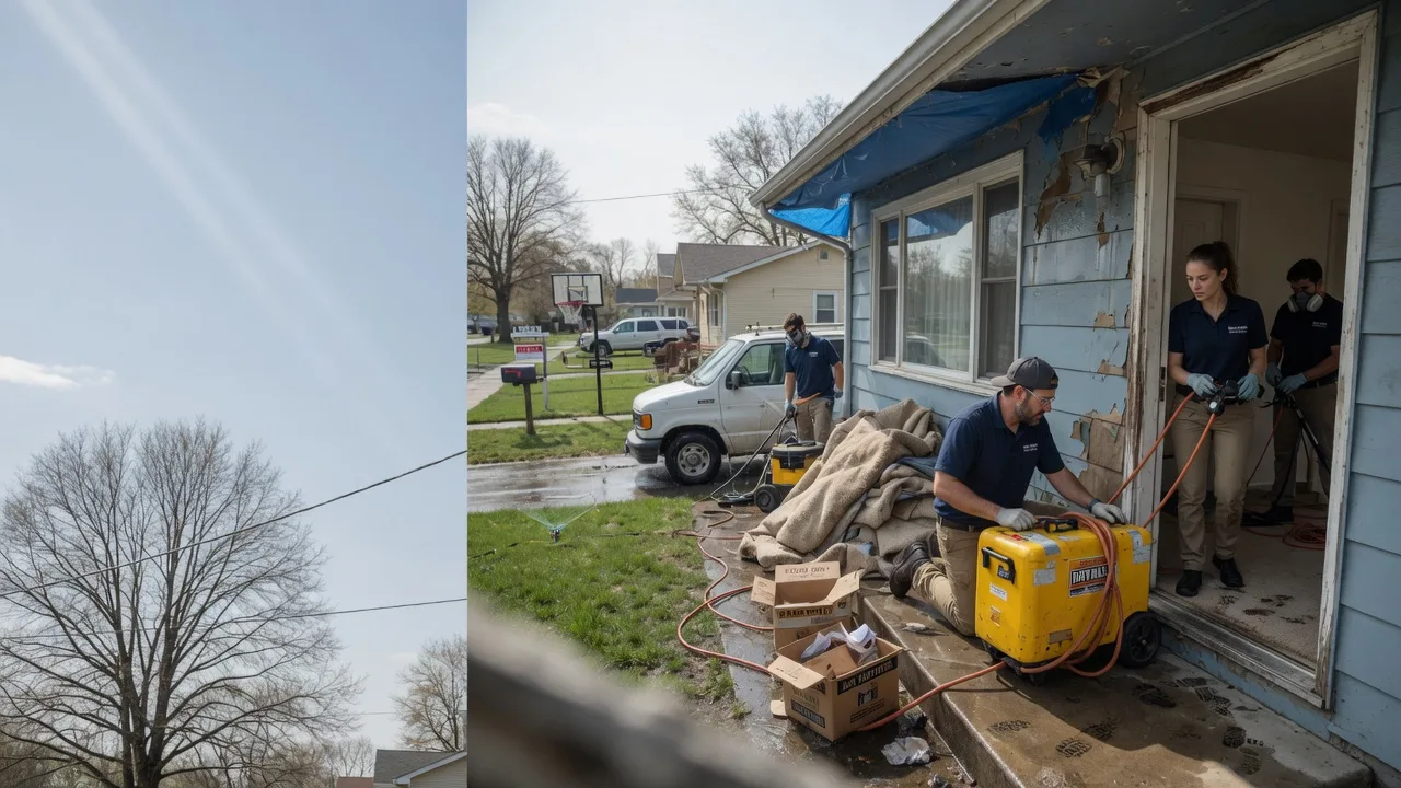 Basement Flood Cleanup in Neshanic Station, NJ near me